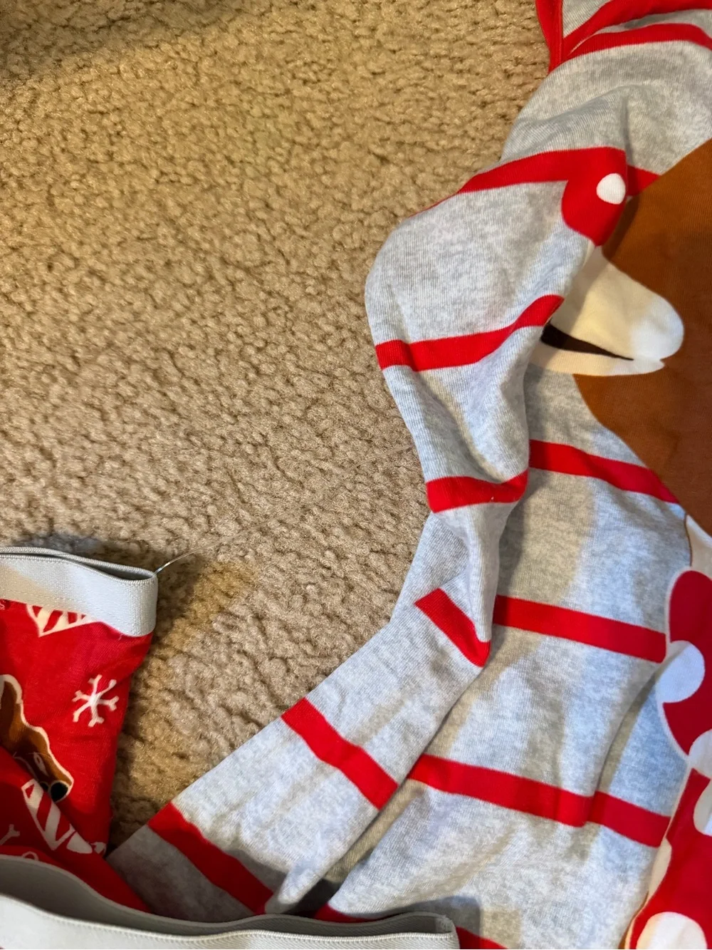 Rudolph matching cami/underwear set NWOT